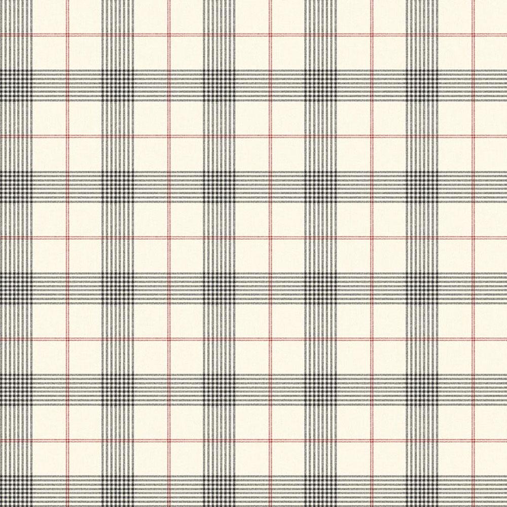 Tapete „Torridon“, schwarz, rot, CA11011, Carl Robinson Edition 24 „The Highlands“