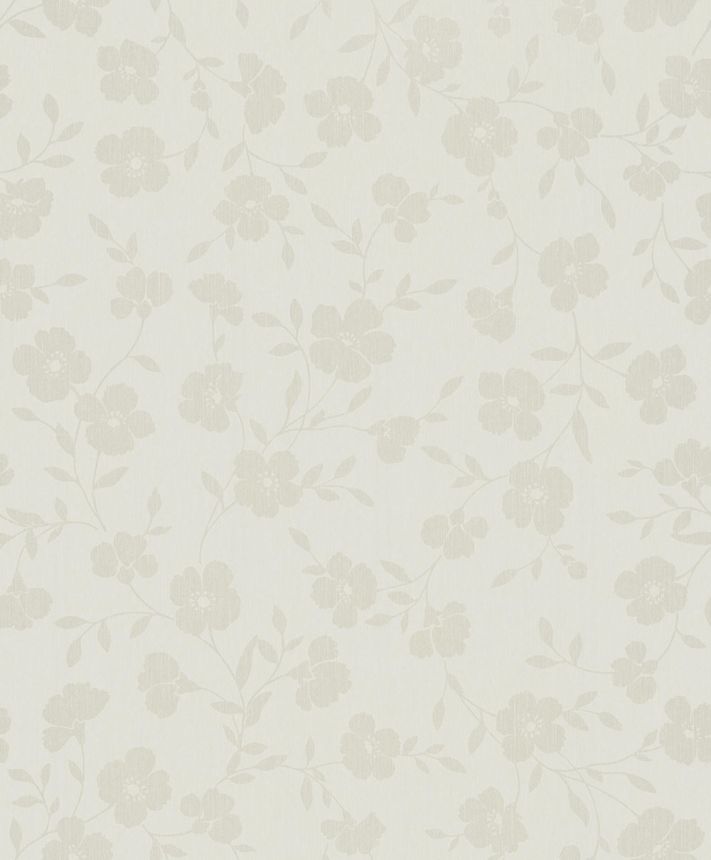 Blumentapete, beige, 82586, Pia, Novamur