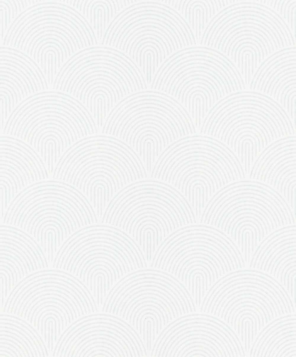 3D-Geometrietapete, weiß, 82593, Pia, Novamur