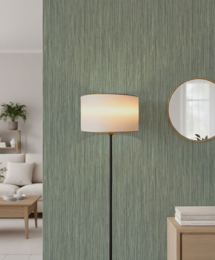 Tapete in Holzoptik, grün, 89057, Pia, Novamur