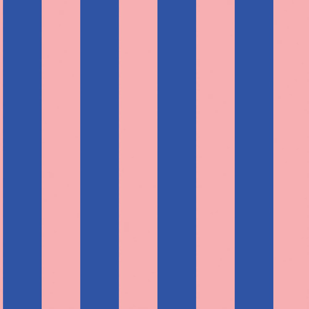 Tapete mit Streifen, blau, rosa, 139907, Color Pop, Esta Home