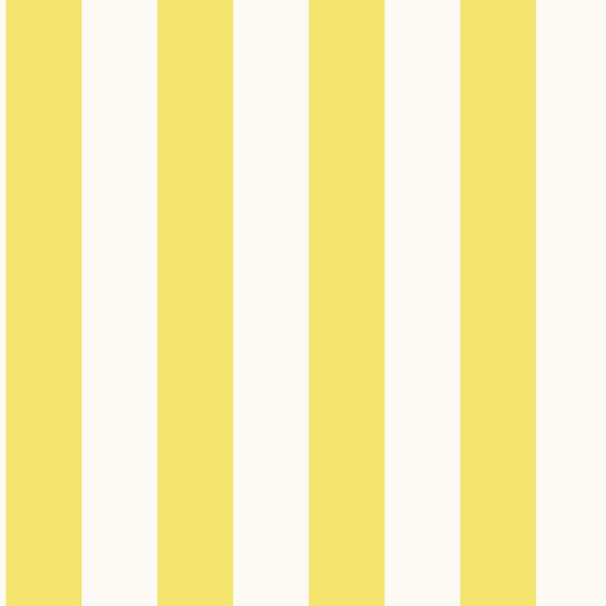 Streifentapete, gelb, weiß, 139911, Color Pop, Esta Home