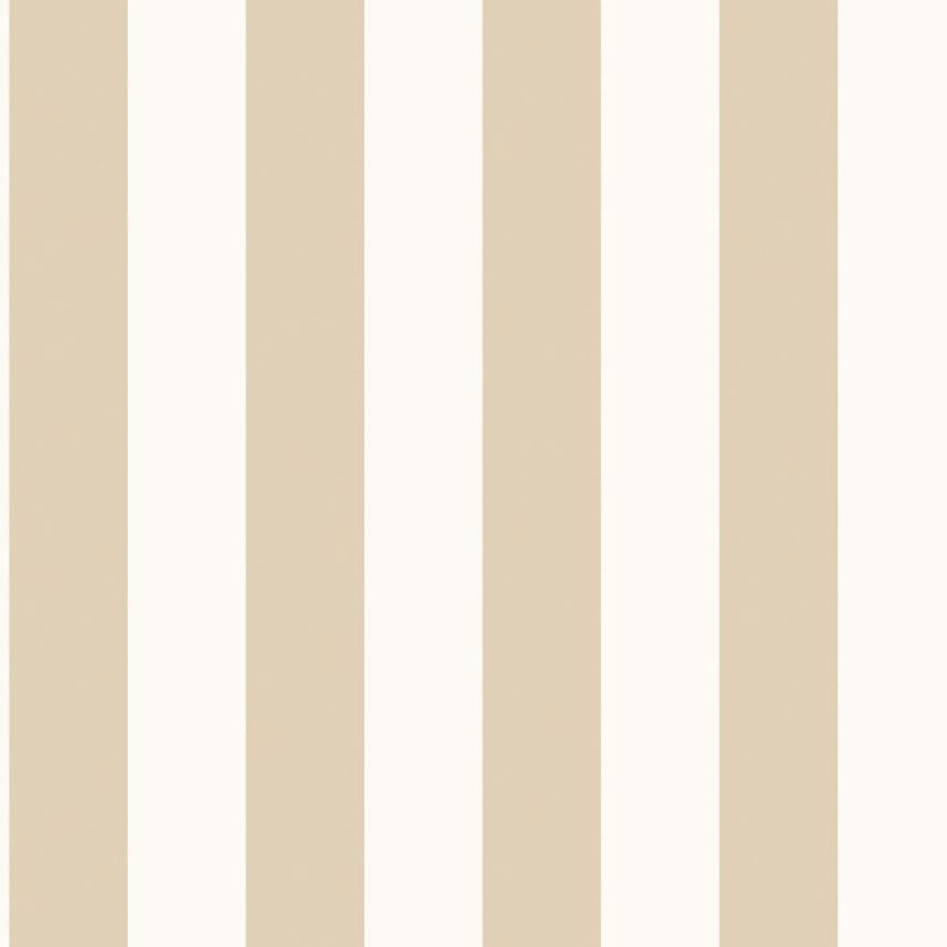 Streifentapete, beige, weiß, 139913, Color Pop, Esta Home