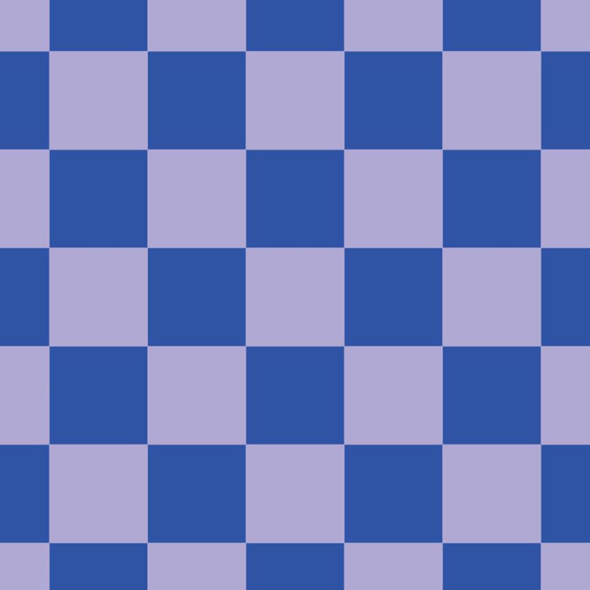 Tapete mit Schachbrettmuster, blau, violett, 130917, Color Pop, Esta Home