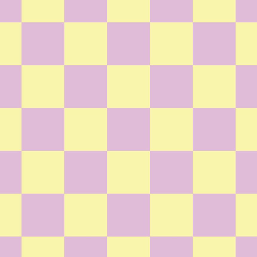 Tapete mit Schachbrettmuster, gelb, rosa, 131134, Color Pop, Esta Home
