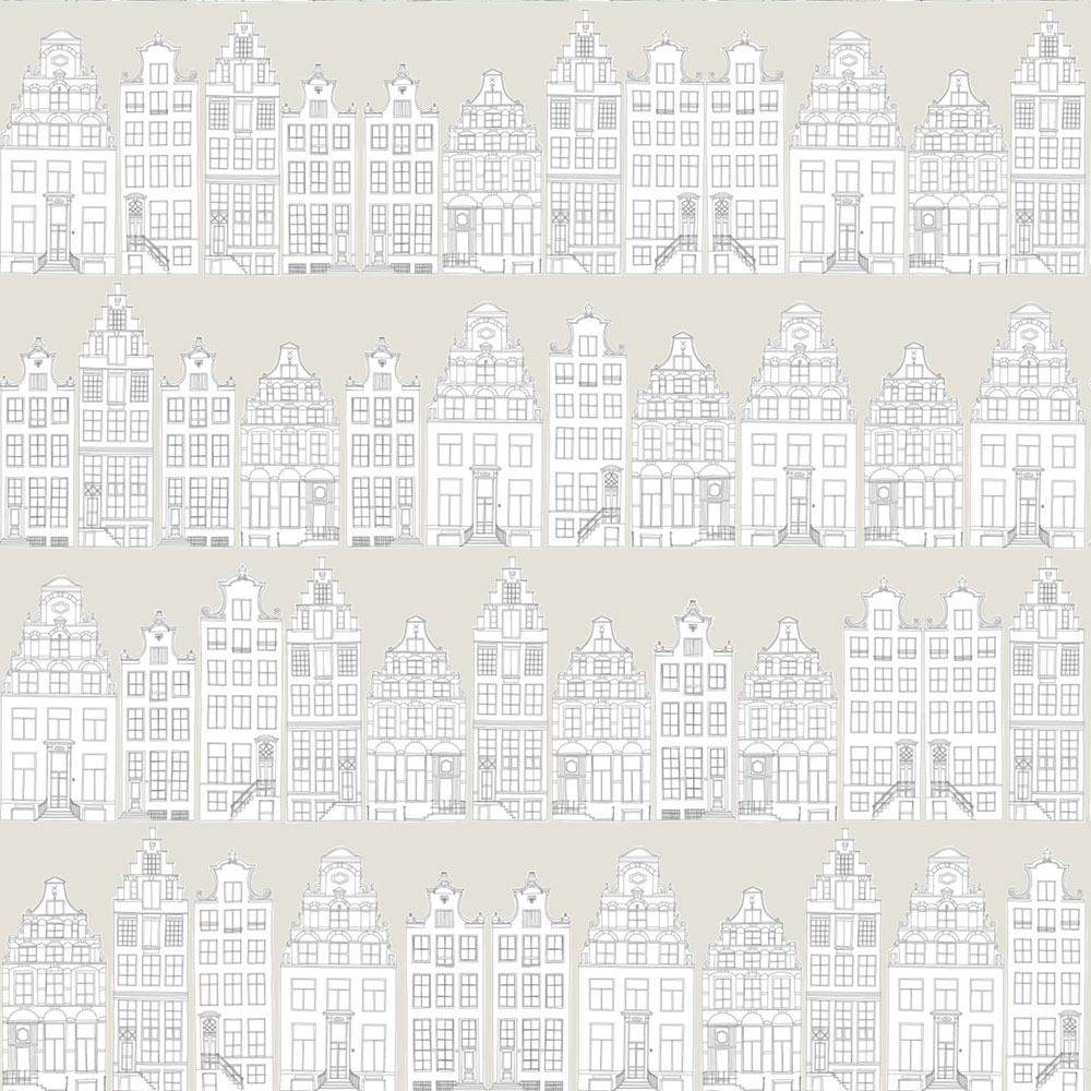 Vliestapete für die Wand Historische Häuser 138909, Little Bandits, Esta