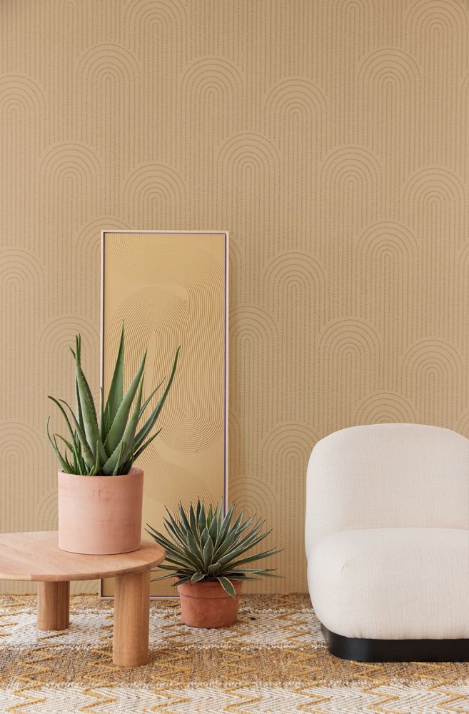 Ocker Vliestapete 312433, Artifact, Eijffinger