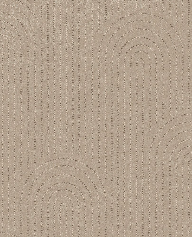Beige Vliestapete mit geometrischen mustern 312432, Artifact, Eijffinger