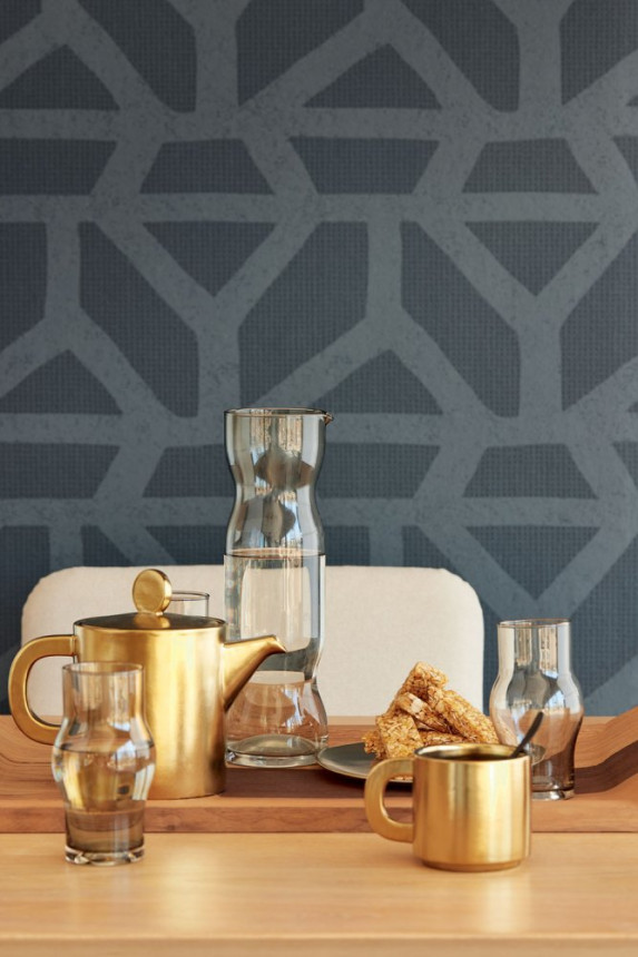 Vliestapete mit geometrischen mustern 312405, Artifact, Eijffinger