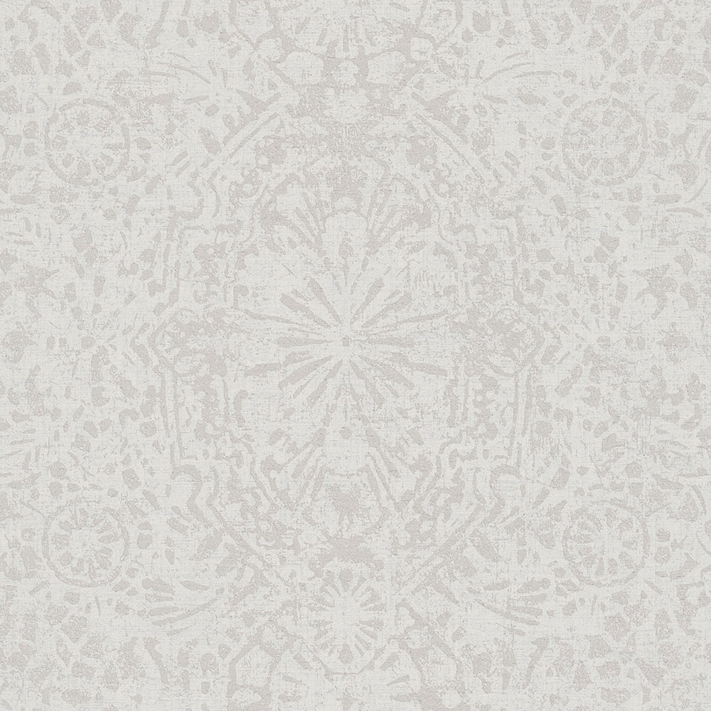 Vliestapete, weiß-rosa Damastmuster EE3101, Elementum, Grandeco