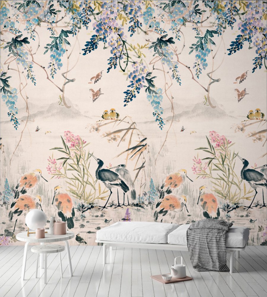 Fototapete, Japanischer Garten, A52301, One roll, one motif 2, Grandeco