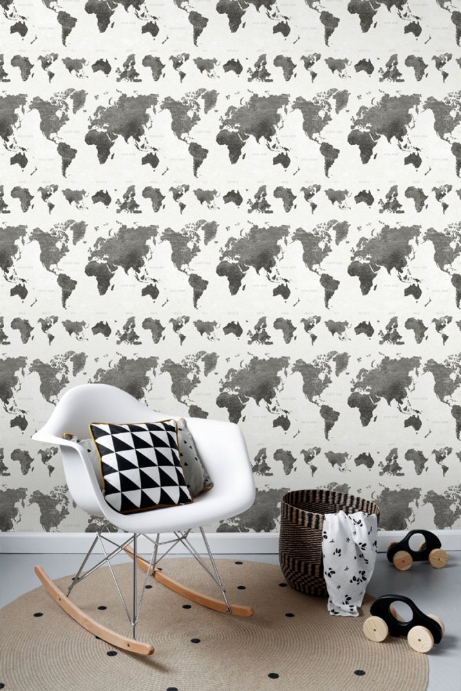 Vliestapete Weltkarte 138973, Regatta Crew, Esta Home