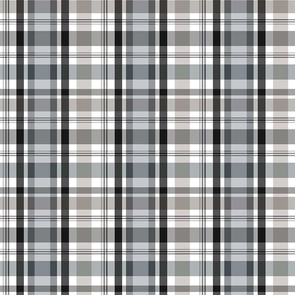 Vliestapete, graues Karomuster 138821, Regatta Crew, Esta