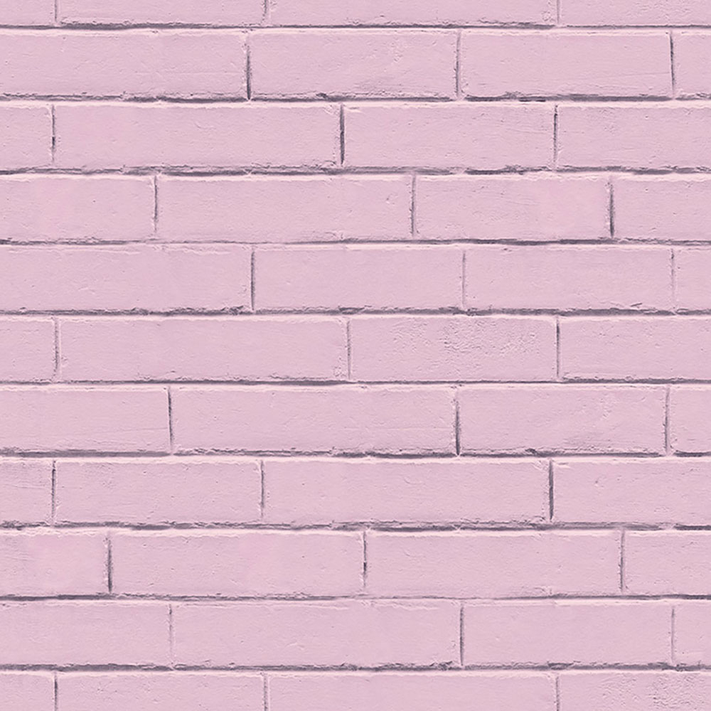 Vliestapete, rosa Ziegelsteine GV24255, Good Vibes, Decoprint