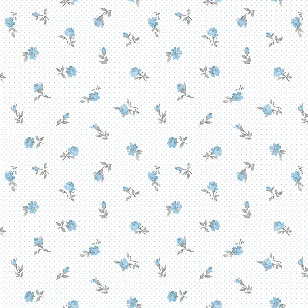 Romantisches Papier, Blumentapete 455-1, Pippo, ICH Wallcoverings