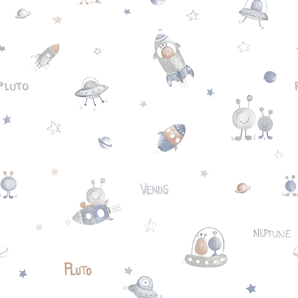 Papier Kindertapete Universum 3355-2, Oh lala, ICH Wallcoverings