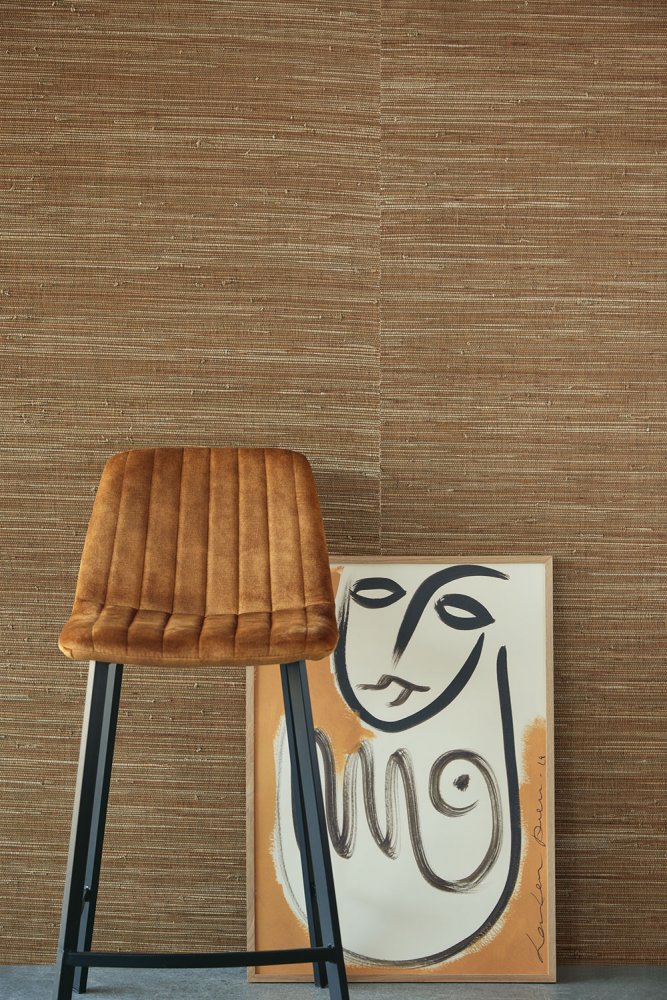 Natur, braune Tapete 303539, Natural Wallcoverings III, Eijffinger