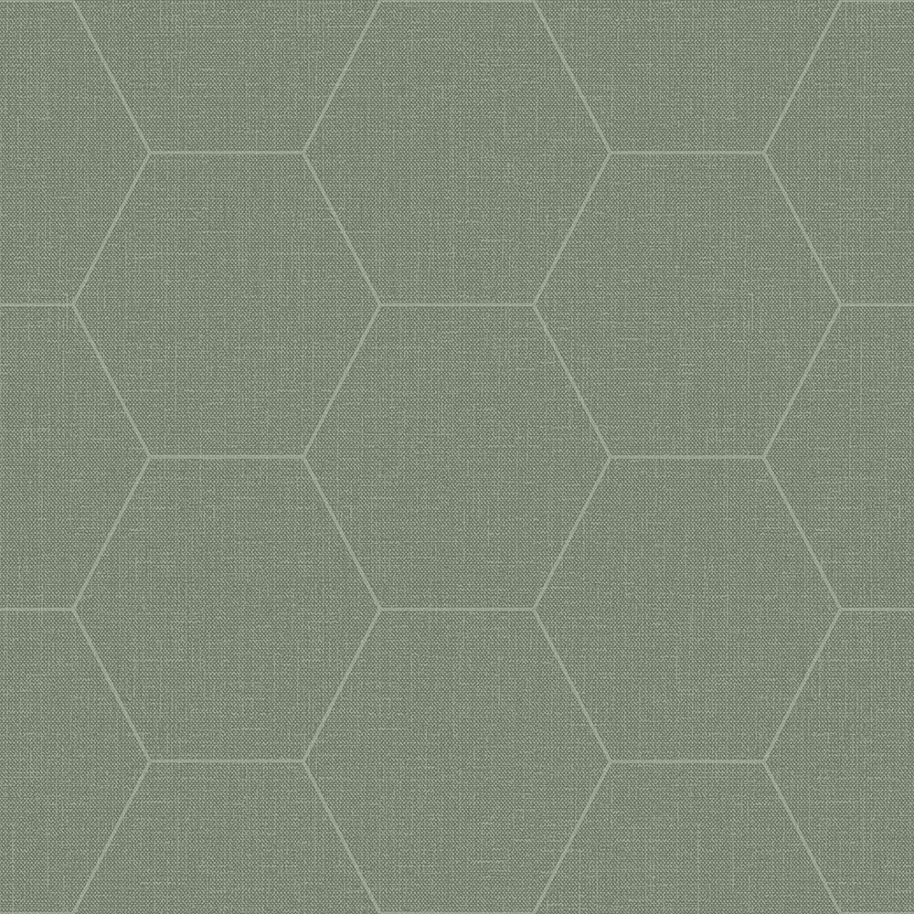 Tapete mit geometrischen Mustern, Sechsecke, Vliestapete 148751, Blush, Esta Home