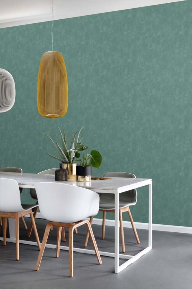 Grüne Tapete, Putzimitat, Vliestapete 148722, Blush, Esta Home