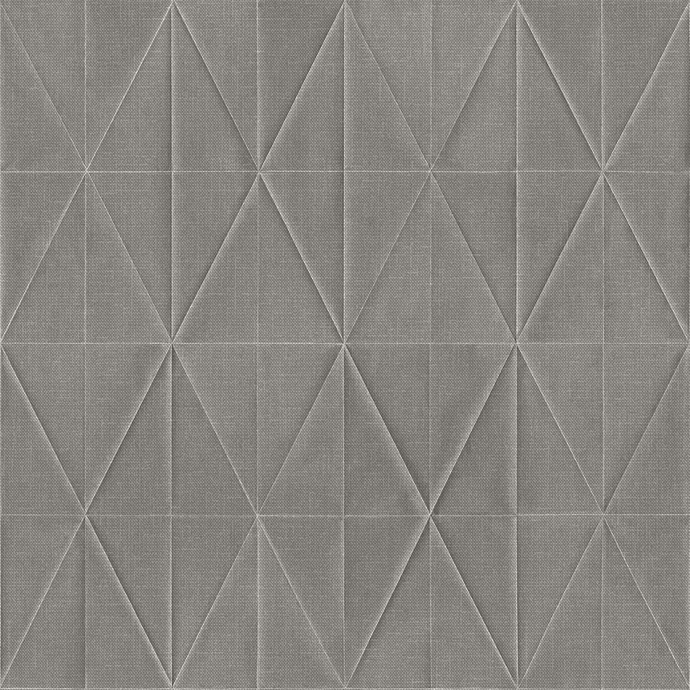 Graue Tapete mit geometrischen Mustern Origami, Vliestapete 148710, Blush, Esta Home