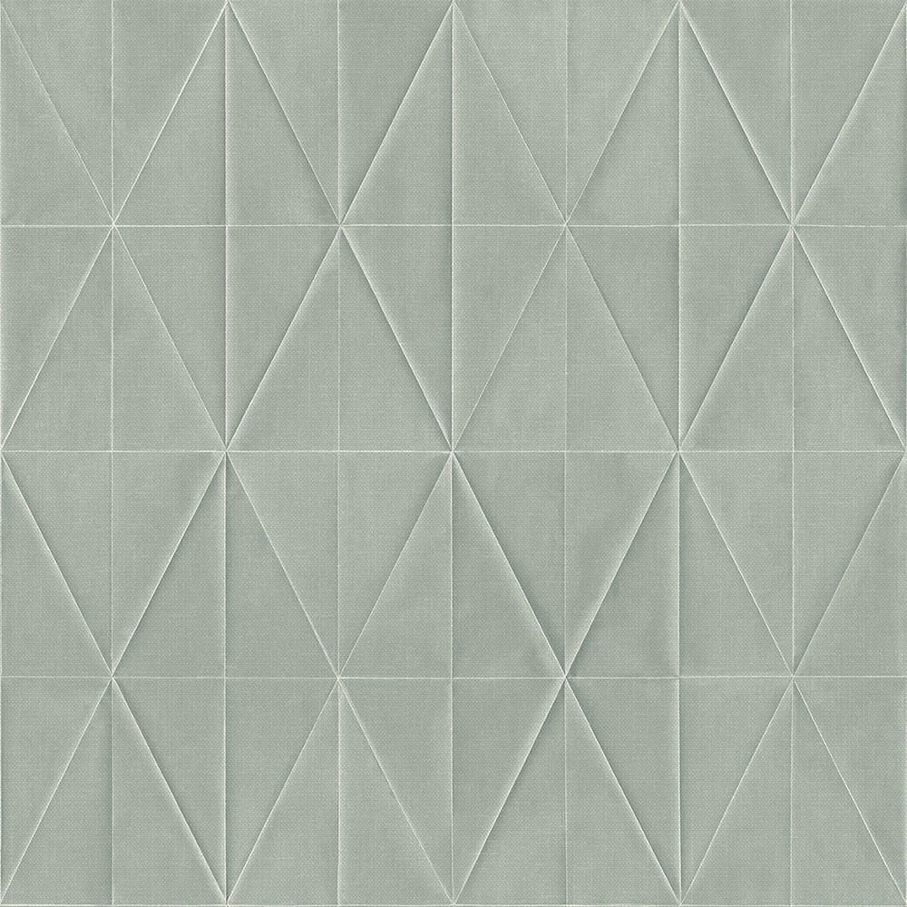 Graue Tapete mit geometrischen Origami-Mustern, Vliestapete 148708, Blush, Esta Home