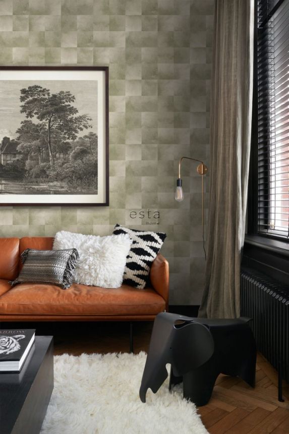 Braun-beige Tapete - Pelzimitat, Vliestapete 139181, Paradise, Esta Home