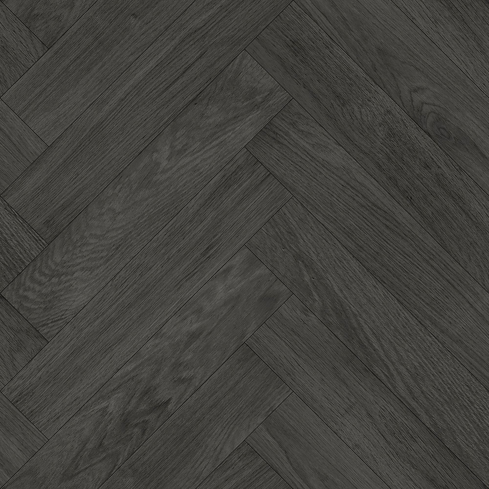 Tapete in schwarzer Holzoptik, Parkett, 139175, Paradise, Esta Home