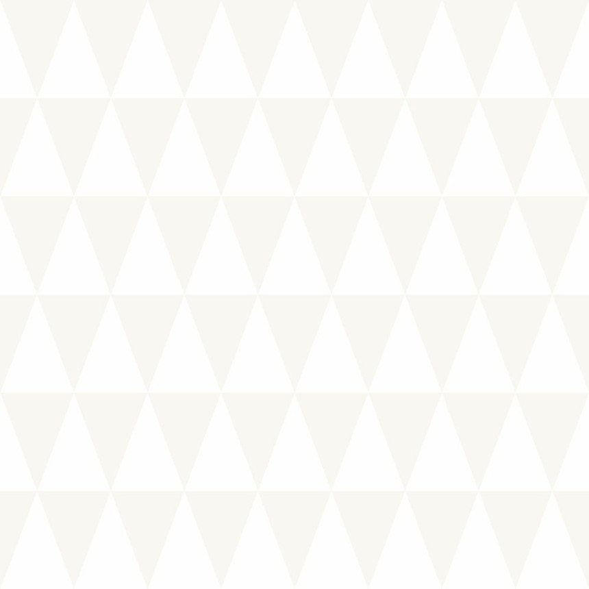 Tapete mit geometrischen mustern - Metallische Dreiecke, Vliestapete 347695, Precious, Origin