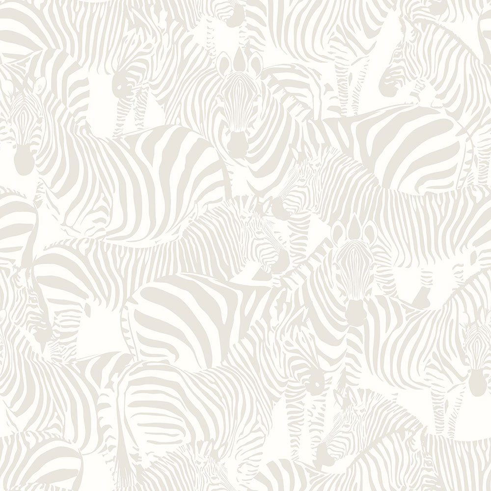 Metallic-Tapete - Zebras, Vliestapete 346836, Precious, Origin