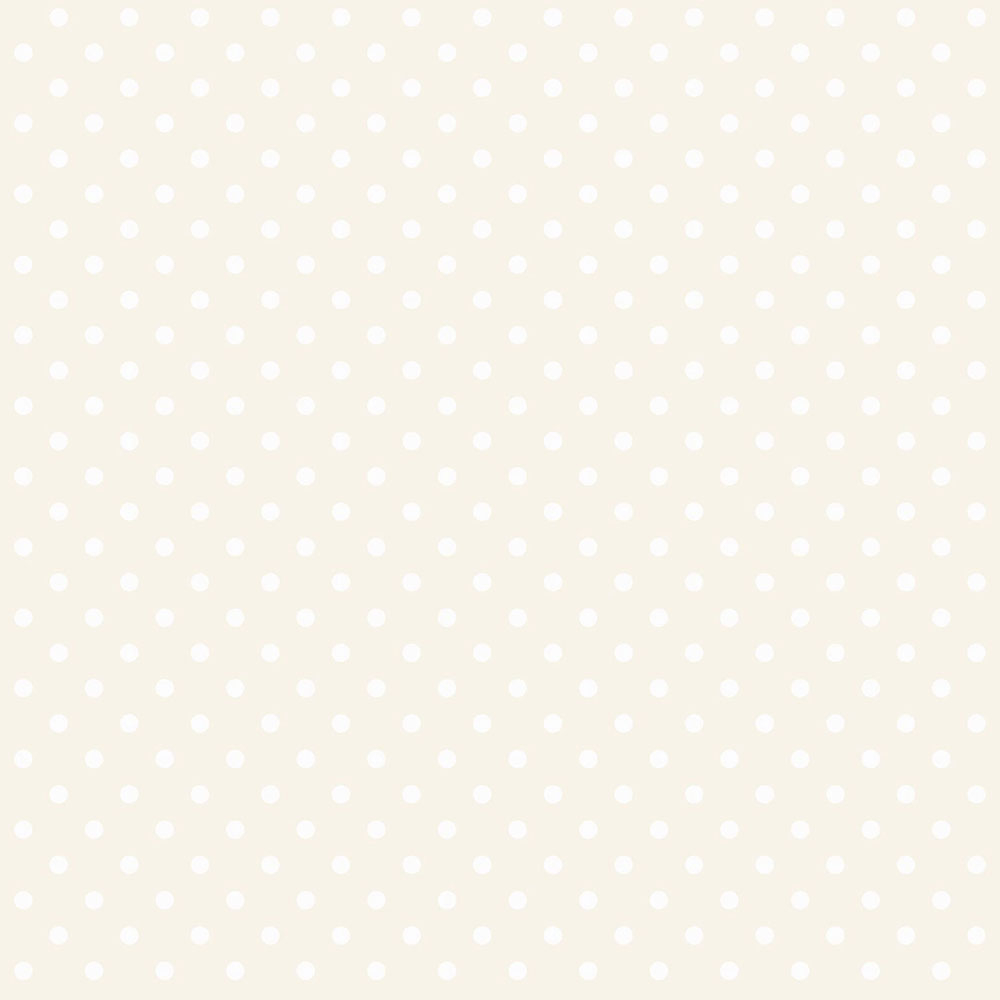 Tapete - weiße Tupfen auf einem beigen Metallic-Hintergrund, Vliestapete 346817, Precious, Origin