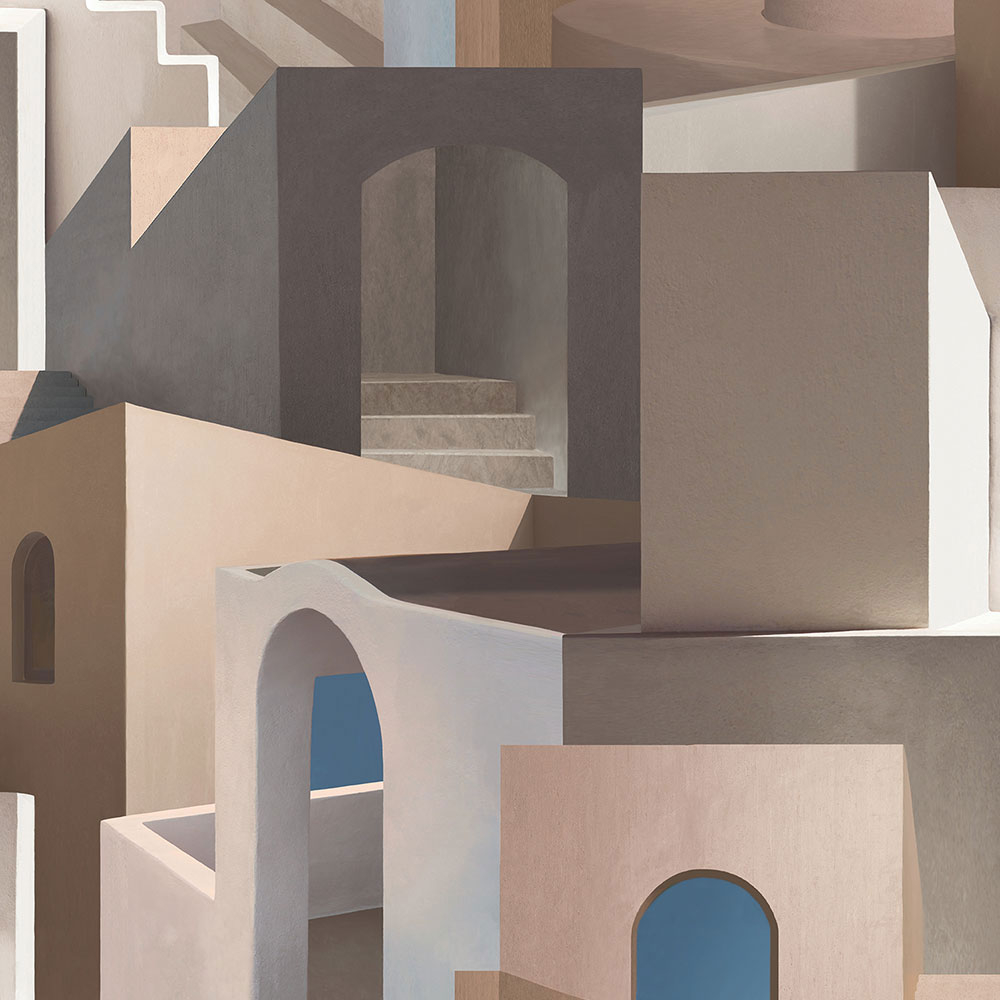 Grafische Tapete 3D, Vliestapete M46807, Arty, Ugépa