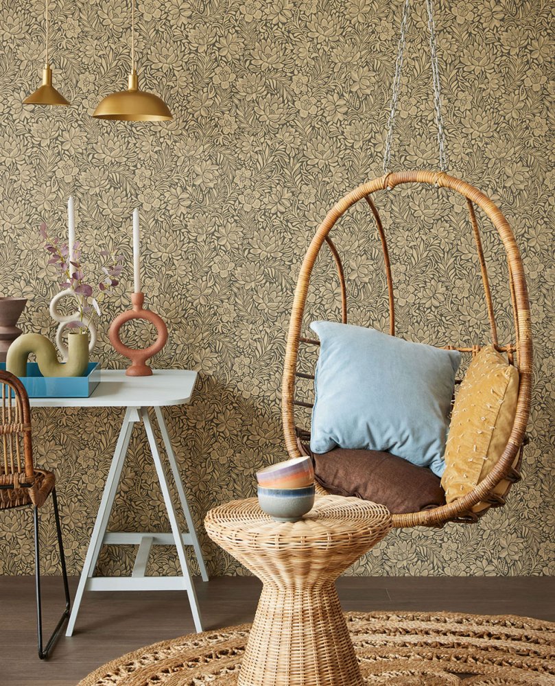 Tapete mit Blumen, Vliestapete 316022, Posy, Eijffinger