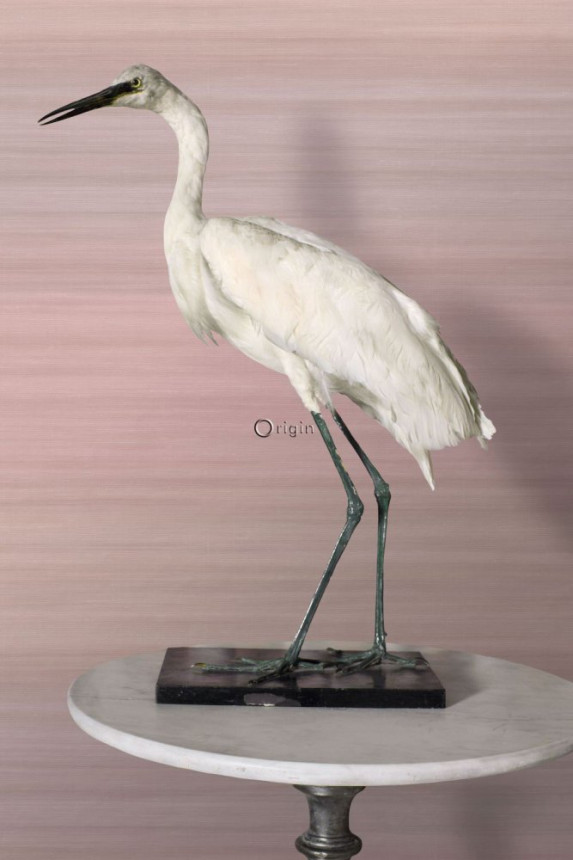 Tapete, Imitation alten rosa gewebtes Gewebe, Vliestapete 347751, Natural Fabrics, Origin