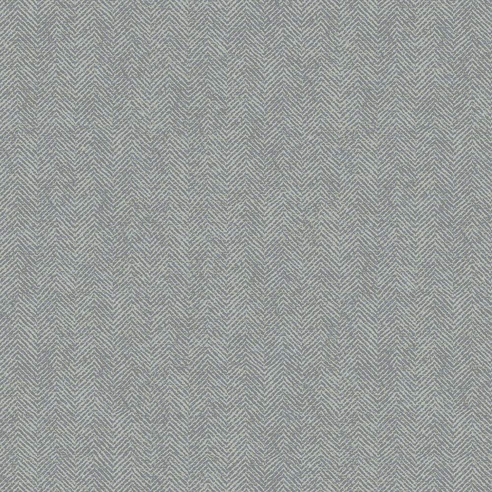 Tapete, Stoffimitat, Fischgrätenmuster, Vliestapete 347667, Natural Fabrics, Origin