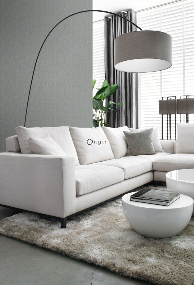 Tapete, Stoffimitat, Fischgrätenmuster, Vliestapete 347667, Natural Fabrics, Origin