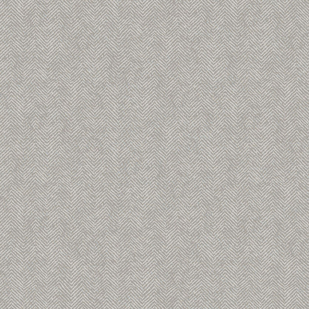 Tapete, Stoffimitat, Fischgrätenmuster, Vliestapete 347666, Natural Fabrics, Origin