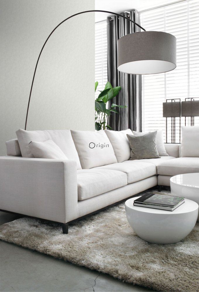 Tapete, Stoffimitat, Fischgrätenmuster, Vliestapete 347663, Natural Fabrics, Origin