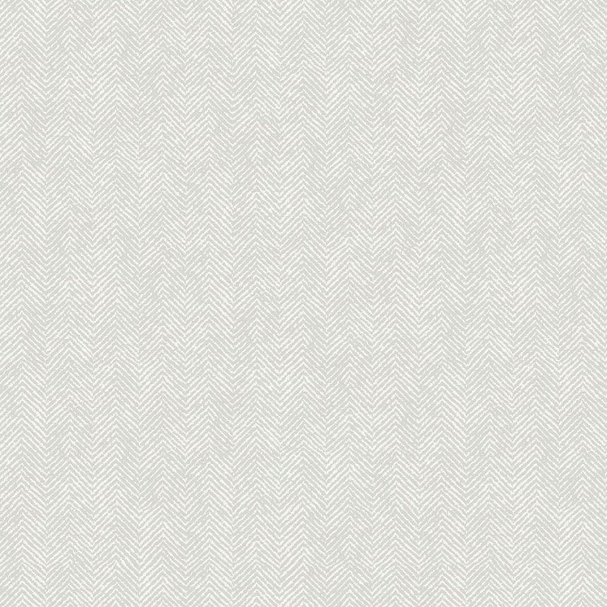 Tapete, Stoffimitat, Fischgrätenmuster, Vliestapete 347663, Natural Fabrics, Origin