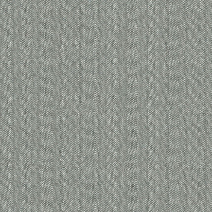 Tapete, Stoffimitat, Fischgrätenmuster, Vliestapete 347659, Natural Fabrics, Origin