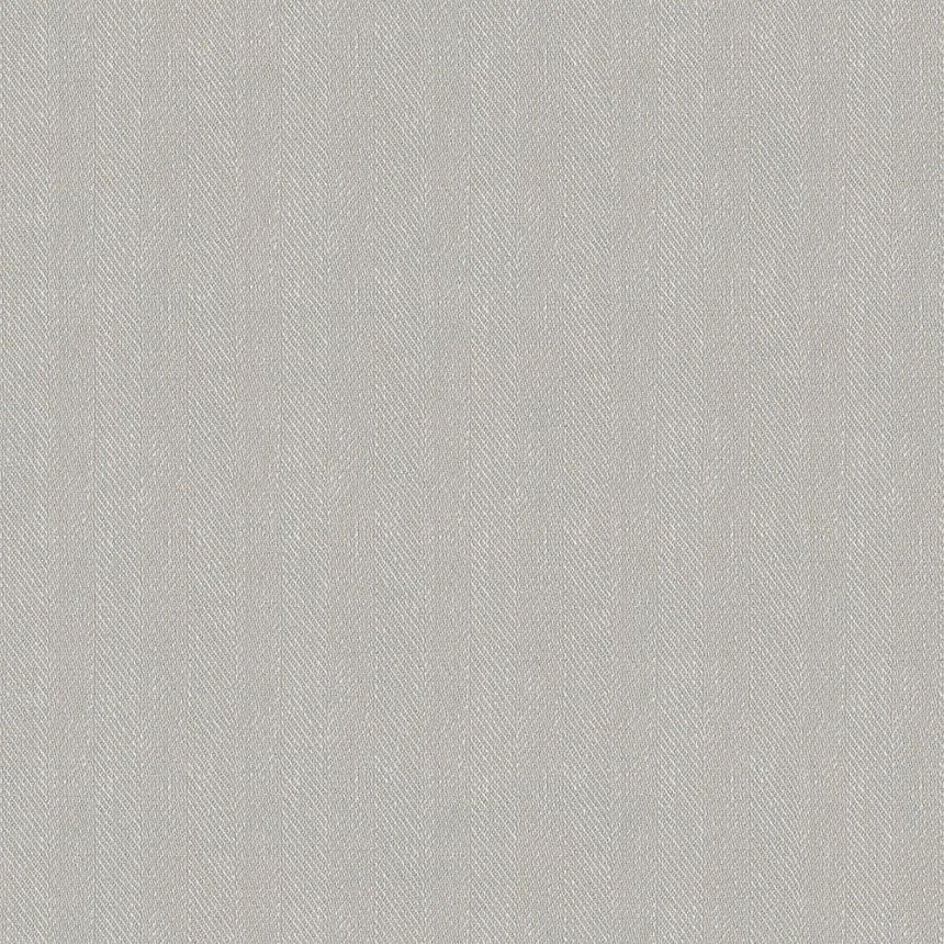 Tapete, Stoffimitat, Fischgrätenmuster, Vliestapete 347658, Natural Fabrics, Origin