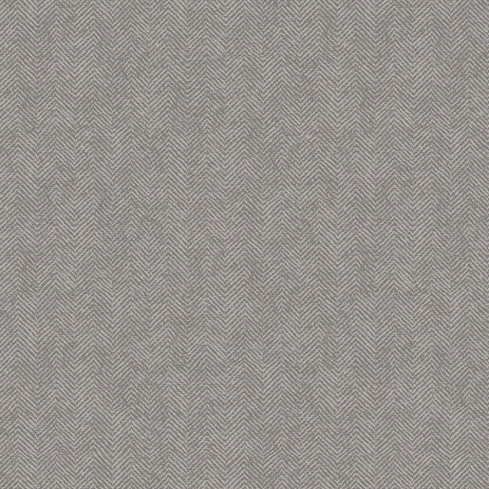 Tapete, Stoffimitat, Fischgrätenmuster, Vliestapete 347665, Natural Fabrics, Origin