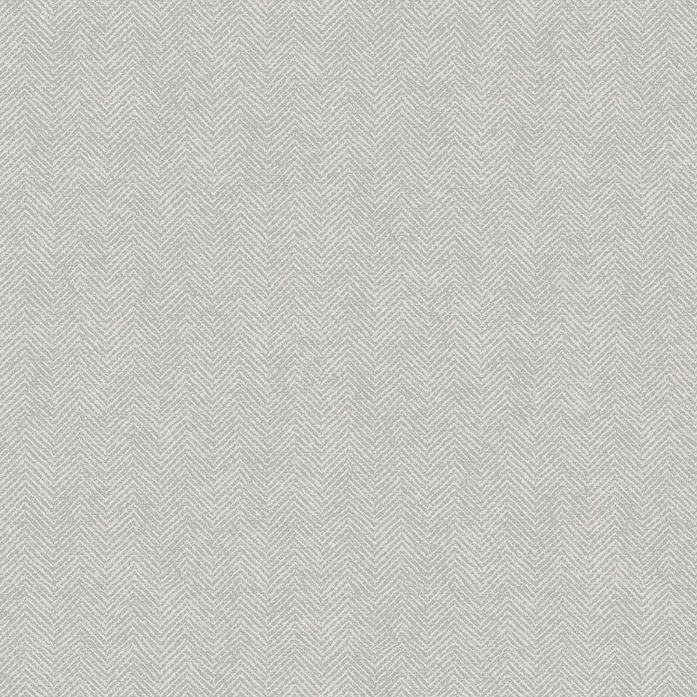 Tapete, Stoffimitat, Fischgrätenmuster, Vliestapete 347664, Natural Fabrics, Origin