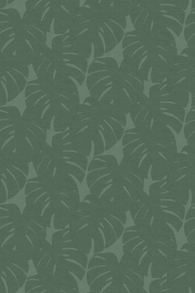 Grüne Fototapete mit monstera Blätter, Vliestapete wandbilder 357228, 200 x 300cm, Natural Fabrics, Origin