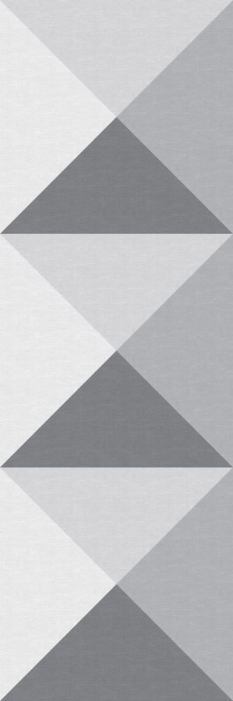 Tapete mit geometrischen mustern - Tapete 3D 357227, 100 x 300 cm, Natural Fabrics, Origin