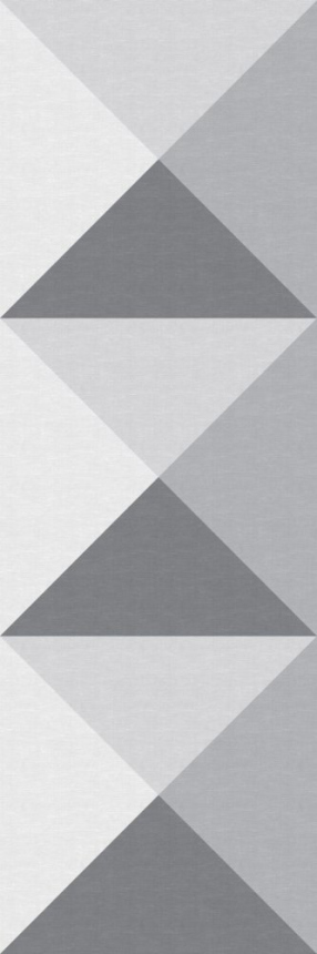 Tapete mit geometrischen mustern - Tapete 3D 357227, 100 x 300 cm, Natural Fabrics, Origin