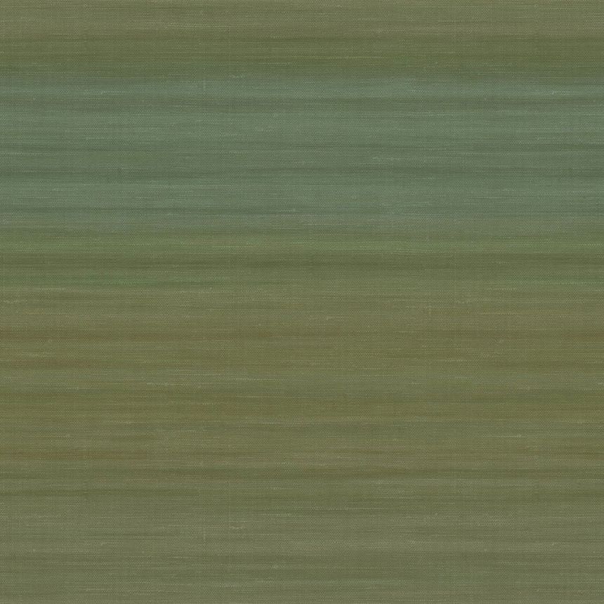 Tapete, Imitation grüner Webstoff, Vliestapete 347752, Natural Fabrics, Origin