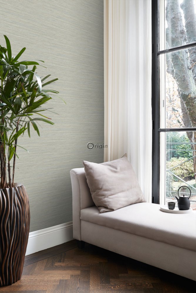 Tapete, Webstoffimitat, Vliestapete 347653, Natural Fabrics, Origin