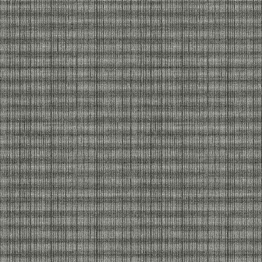 Tapete, Imitation grauer Webstoff, Vliestapete 347628, Natural Fabrics, Origin