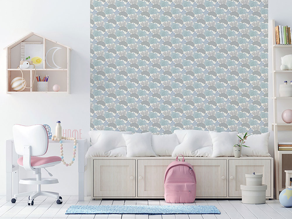 Kindertapete mit Pflanzen, Bäumen, Vliestapete A96804, My Kingdom, Ugépa