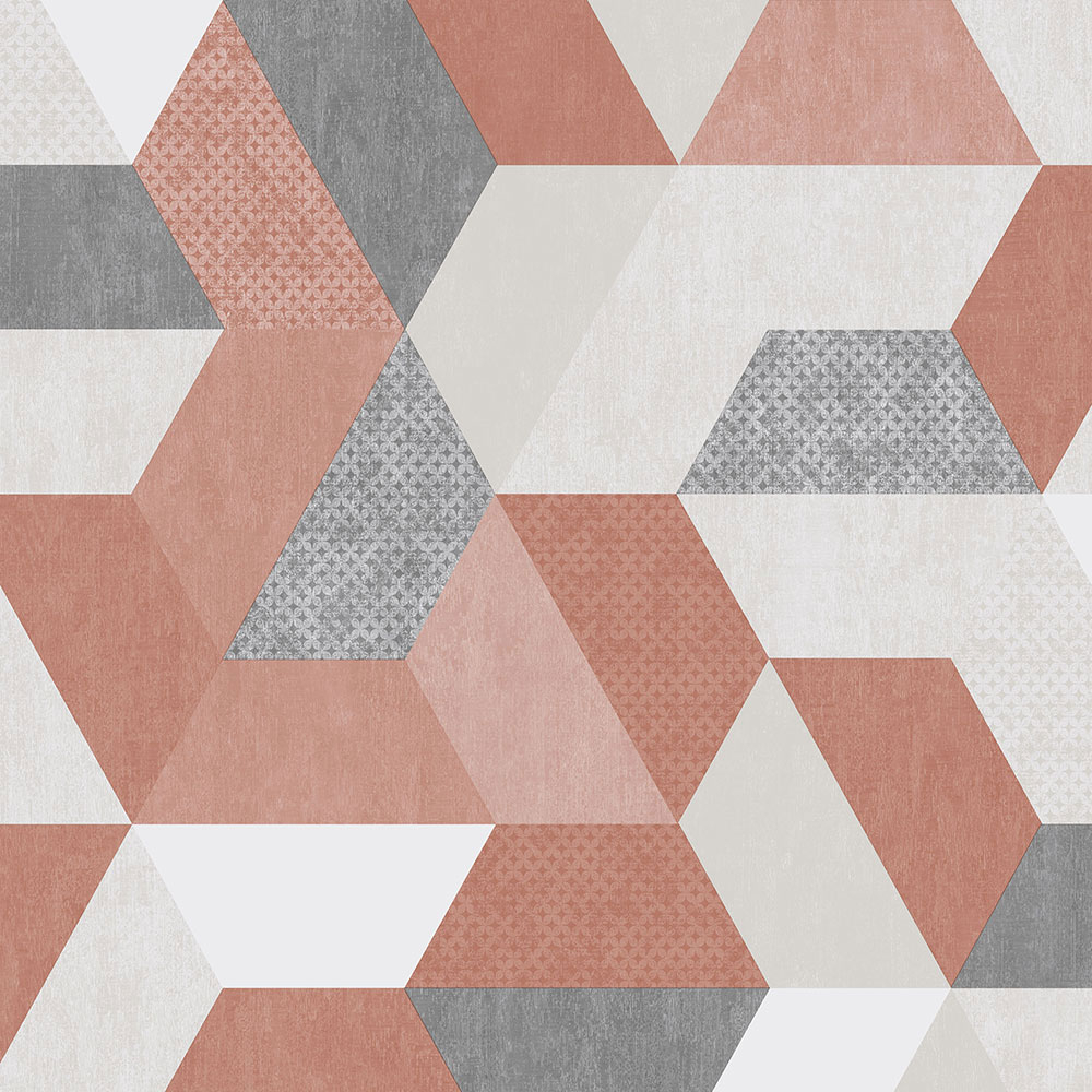 Abwaschbare Tapete mit geometrischen mustern, Vliestapete M50905, Loft, Ugépa